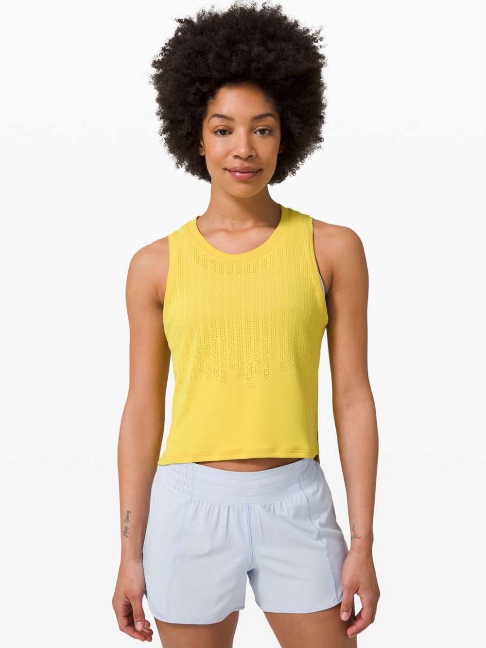 🆕 Lululemon Train to Be Tank Top in Soleil / Soleil Size Large
